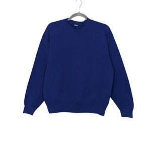 Vintage Blue Hue Nature Crewneck Sweatshirt Blank Pullover Shirt Top